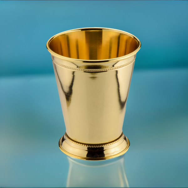 24K Gold Plate Mint Julep Cup - Limited Edition -Mint Julep-Prince of Scots-810032751579-GoldMintJulep-Prince of Scots