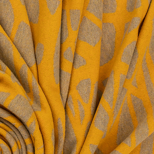 Southampton Home Monarch Fleece Throw ~ Gold ~-Blankets-[bar code]-MonarchGold-Prince of Scots