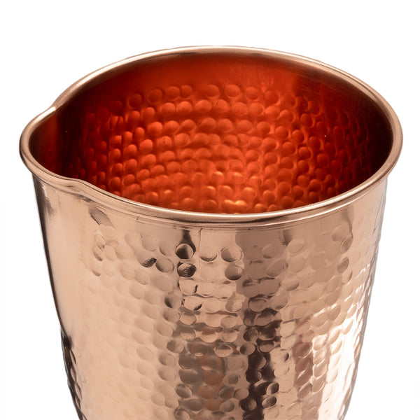 Hammered Copper Mixing Glass ~ 18 Ounce Craft Cocktail Cup-Barware-Prince of Scots-810032753184-CopperMixing-Prince of Scots