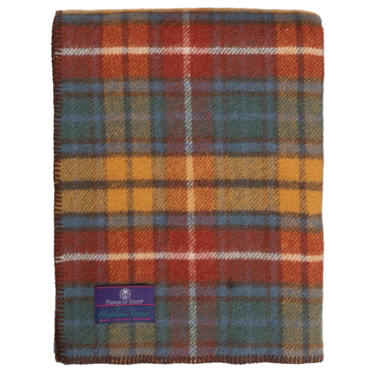 Prince of Scots Highland Tweeds BIG Throw ~ Antique Buchanan ~-Throws and Blankets-810032753023-BIGThrowAntiqueBuch-Prince of Scots