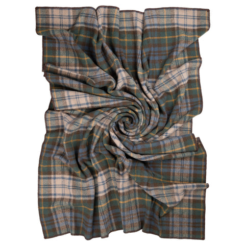 Prince of Scots Highland Tweeds BIG Throw ~ Antique Dress Gordon ~-Throws and Blankets-810032753009-BIGThrowAntiqueGordon-Prince of Scots