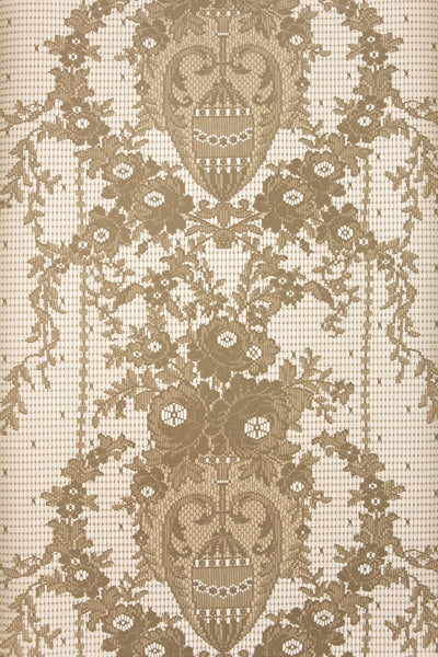 Prince of Scots Rose Damask Paper Lace Vinyl Wallpaper-Wallpaper-PrinceWA71-02-Prince of Scots-Prince of Scots