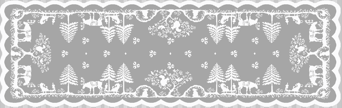 Prince of Scots Scottish Leno Gauze Mantle Scarf ~ Silver Lurex ~-Home Gifts-Prince of Scots-MadrasSilverRunner-810032752309-Prince of Scots