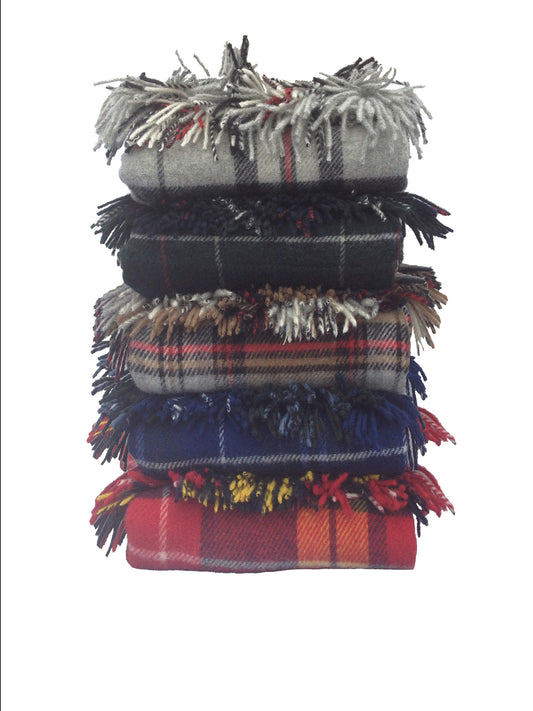 Best of Britain: Heirloom Quality Tartan Tweed Throws