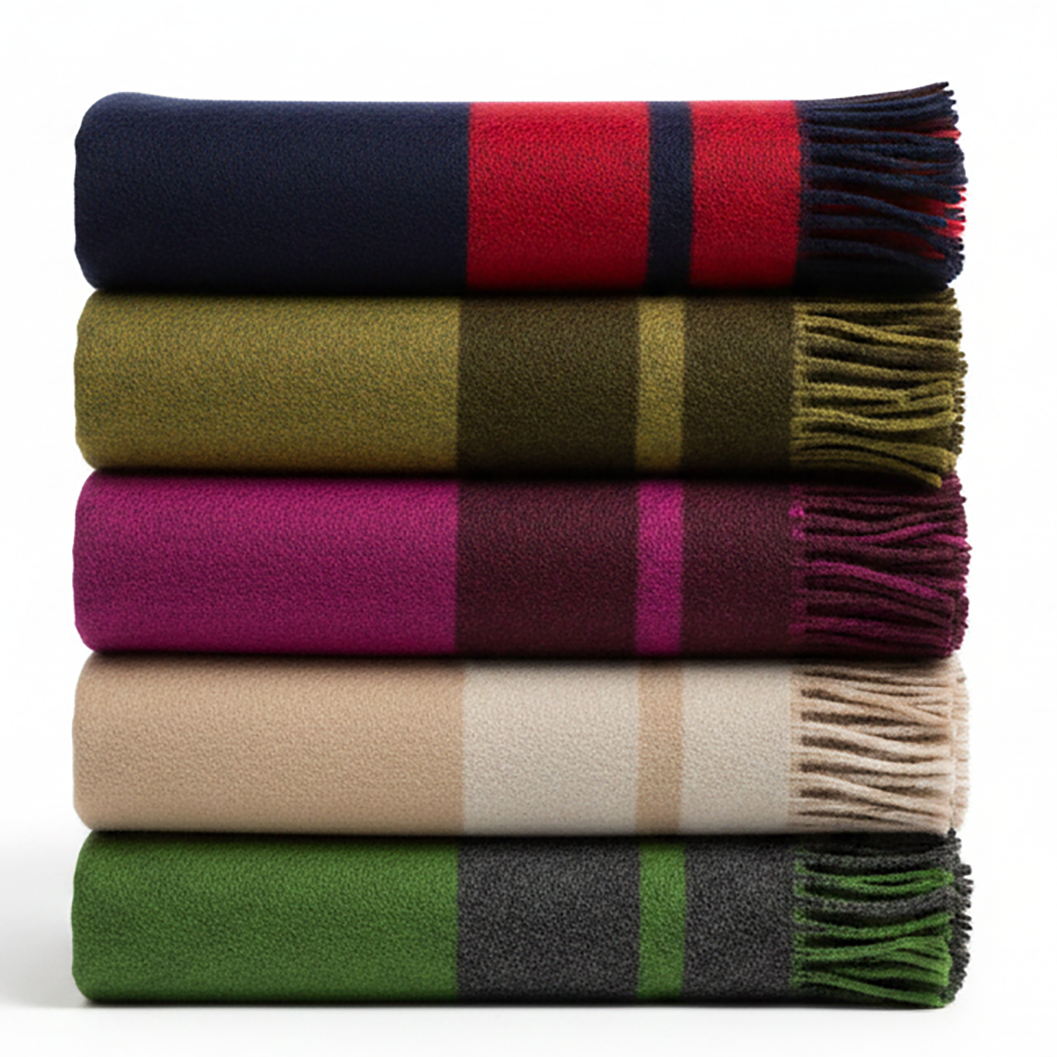 Southampton Home Double-Faced Border Throw