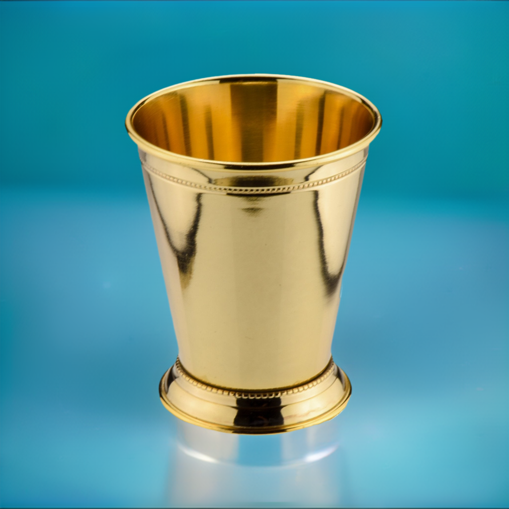 24K Gold Plate Mint Julep Cup - Limited Edition -Mint Julep-Prince of Scots-810032751579-GoldMintJulep-Prince of Scots