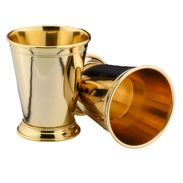 Prince of Scots 24K Gold Plate Mint Julep Cup - Limited Edition -Mint Julep-Prince of Scots-810032751579-GoldMintJulep-Prince of Scots