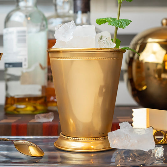 24K Gold Plate Mint Julep Cup - Limited Edition -Mint Julep-Prince of Scots-810032751579-GoldMintJulep-Prince of Scots