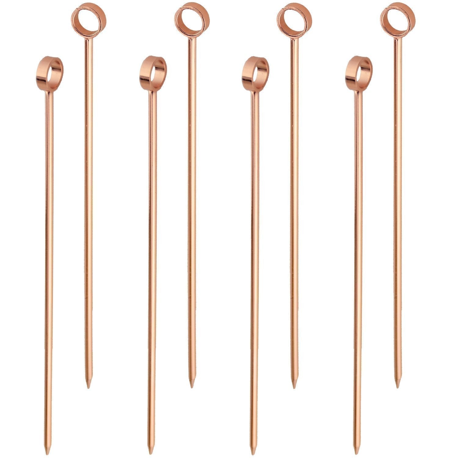 Prince of Scots 8-Pack Professional XL-Cocktail Picks (Copper)-Barware-Prince of Scots-Prince of Scots