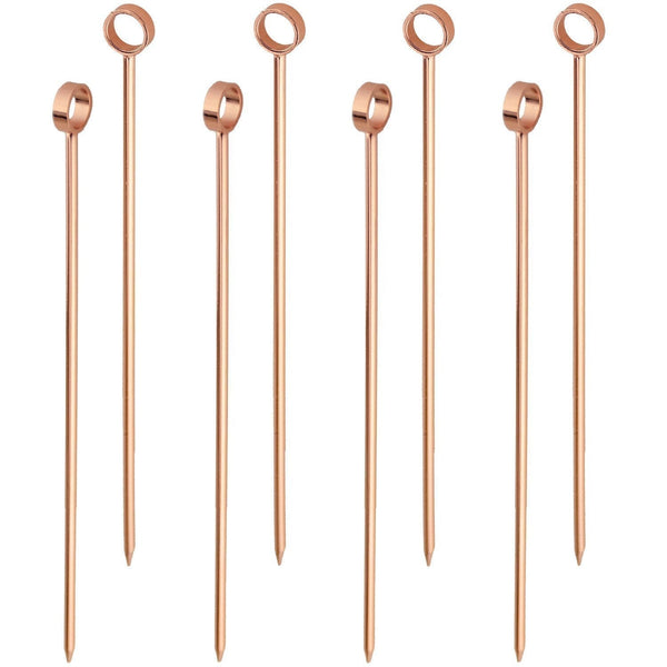 Prince of Scots 8-Pack Professional XL-Cocktail Picks (Copper)-Barware-Prince of Scots-Prince of Scots