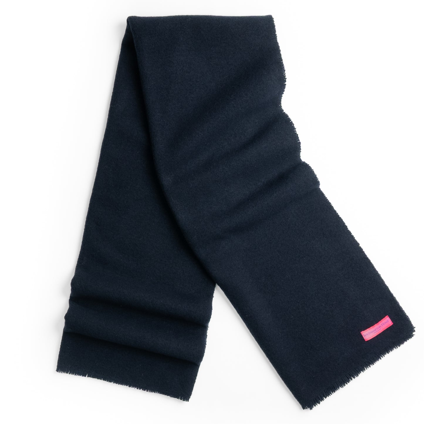 Boucle Extra Fine Merino Wool Throw ~ Midnight Blue ~-Blankets-[bar code]-Prince of Scots