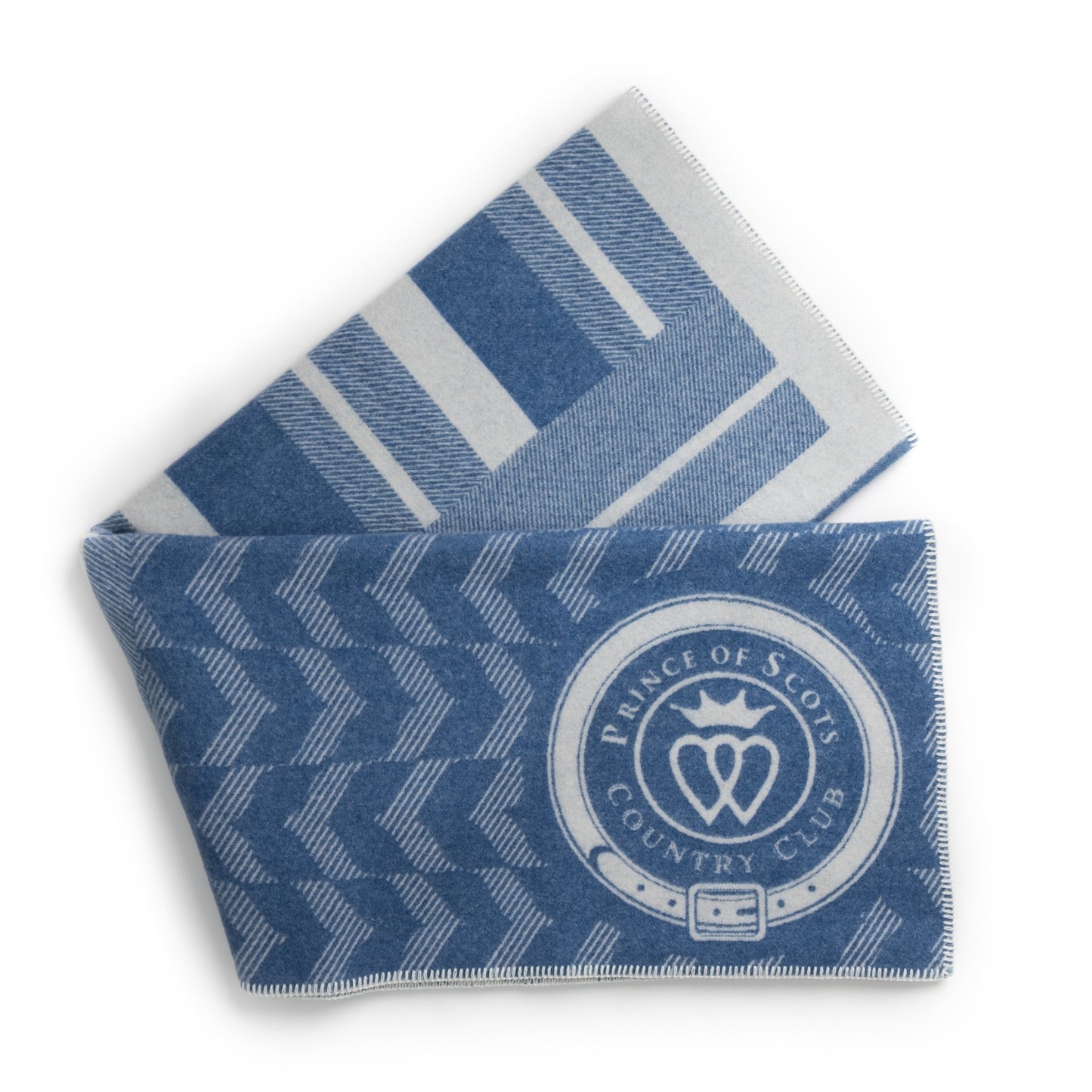 Country Club Heritage Throw – Merino Wool Golf Blanket by Prince of Scots-[bar code]-Prince of Scots