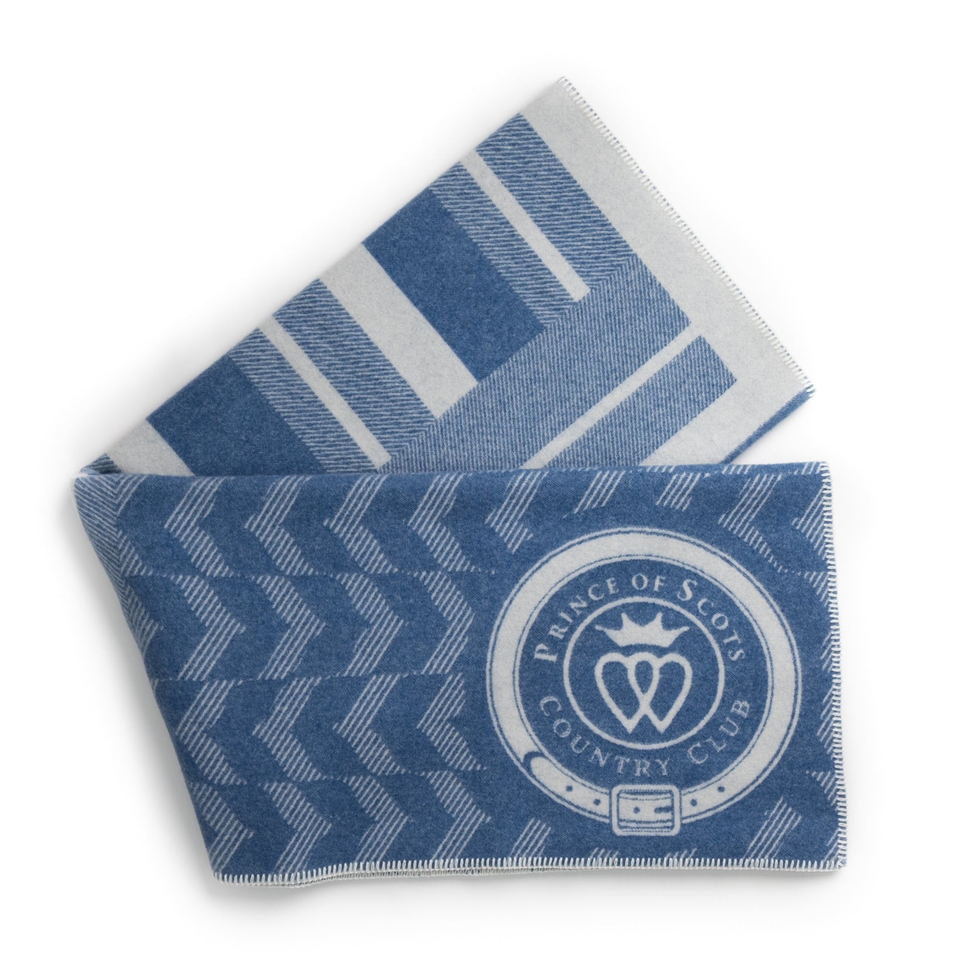 Country Club Heritage Throw – Merino Wool Golf Blanket by Prince of Scots-[bar code]-Prince of Scots