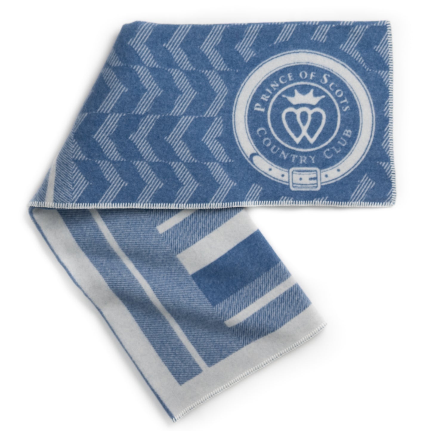 Country Club Heritage Throw – Merino Wool Golf Blanket by Prince of Scots-[bar code]-Prince of Scots
