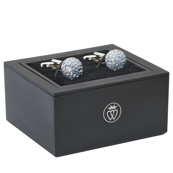 Crystal Sphere Cufflinks-Men's Gifts-[bar code]-CrystalSphere-Prince of Scots