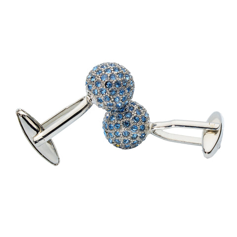 Crystal Sphere Cufflinks-Gifts-[bar code]-CrystalSphere-Prince of Scots