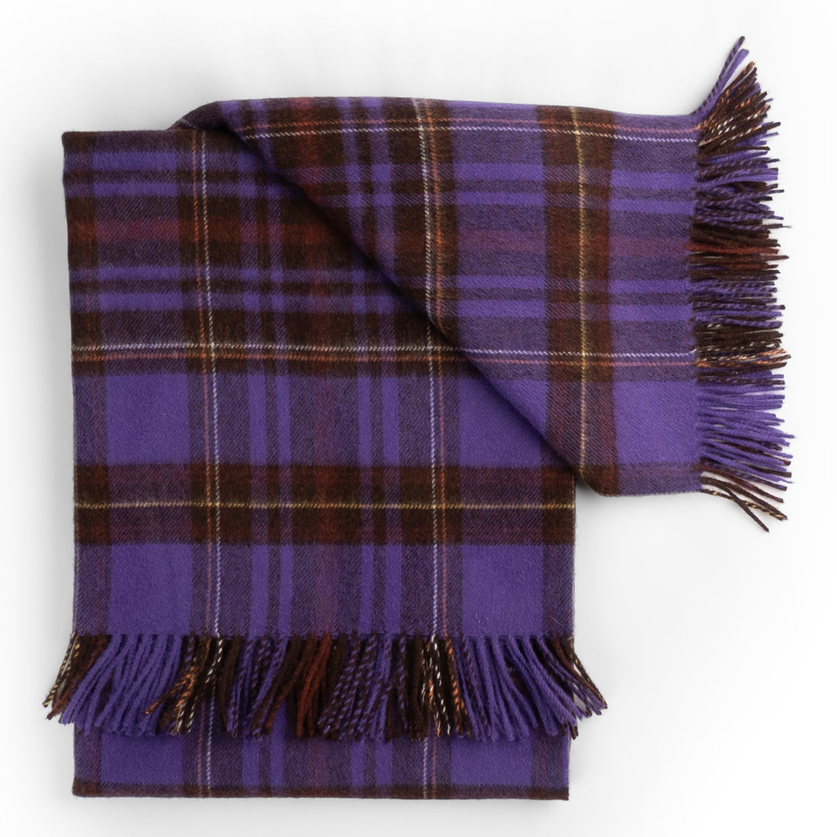 Prince of Scots Merino Wool Throw ~ Equestrian Tartan ~-Throws and Blankets-[bar code]-Prince of Scots