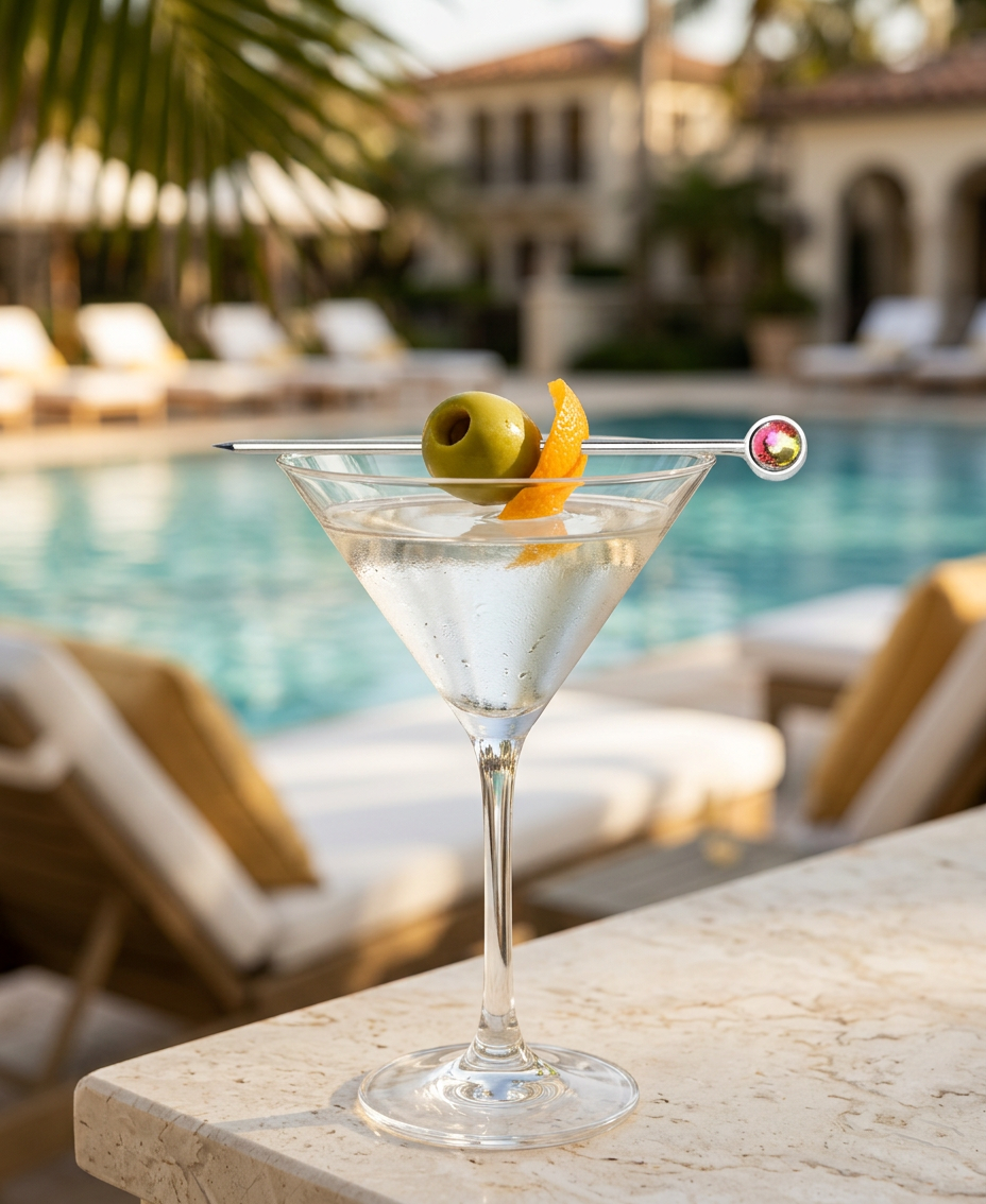 Gem Crystal Cocktail Picks