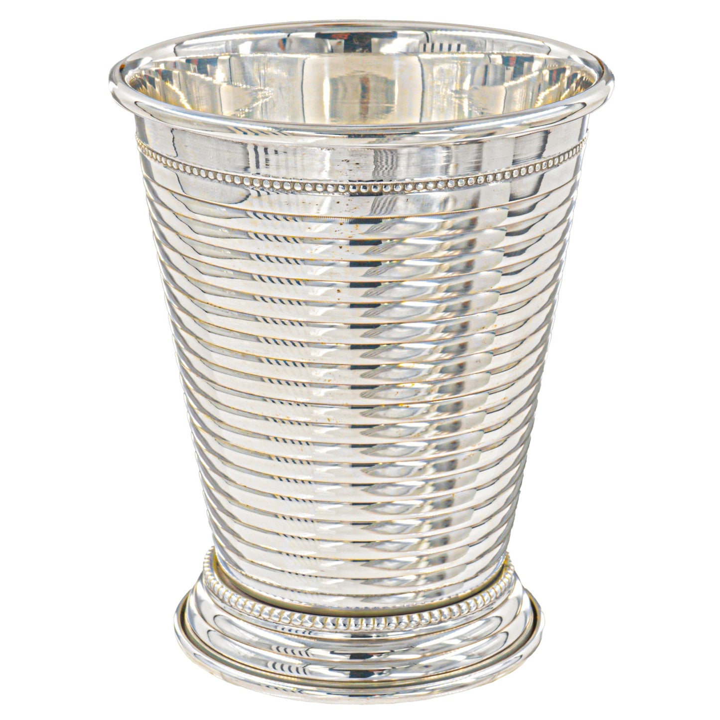 Fluted Silver Julep Cup-Mint Julep-Prince of Scots-810032753986-FlutedSilver-Prince of Scots