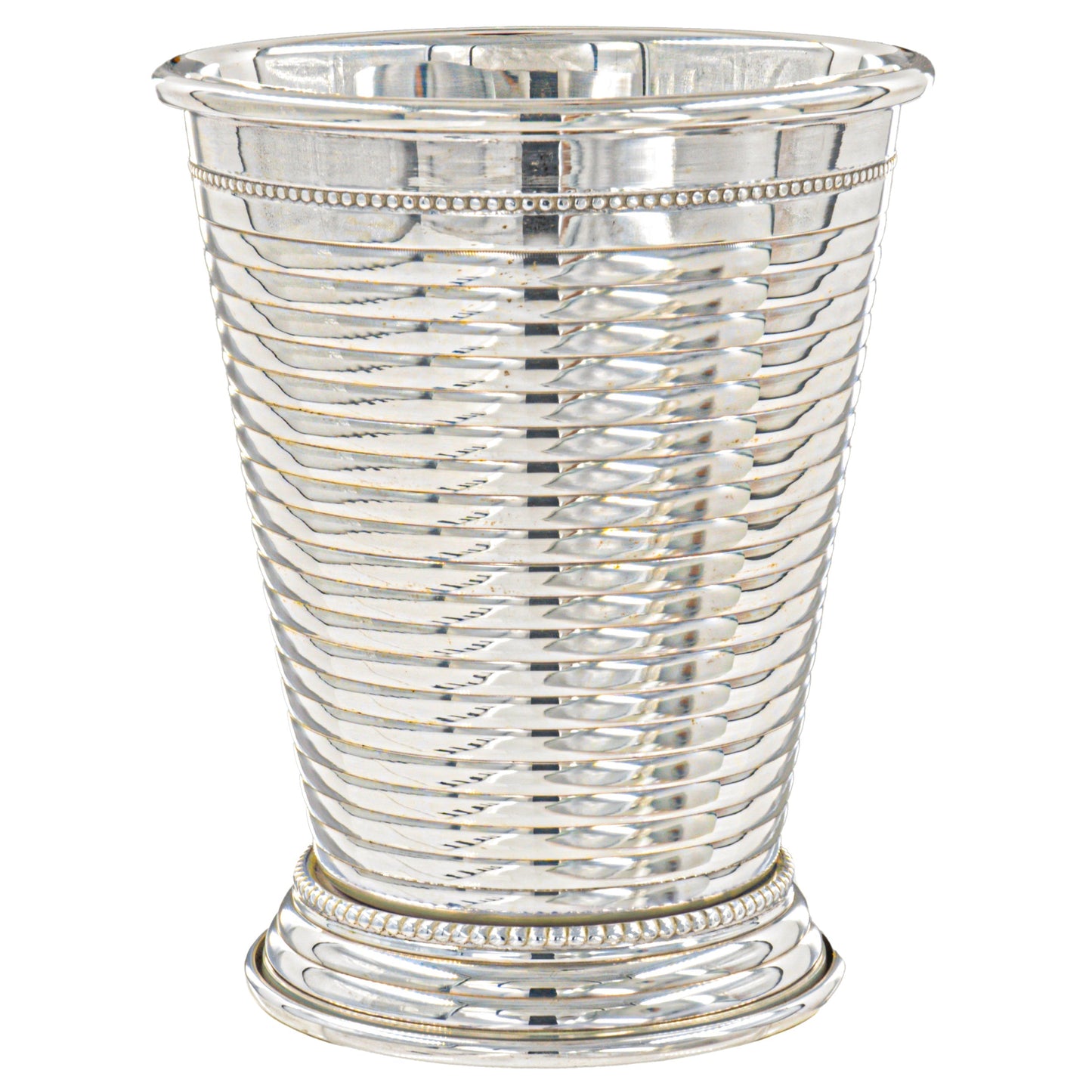 Fluted Silver Julep Cup-Mint Julep-Prince of Scots-810032753986-FlutedSilver-Prince of Scots