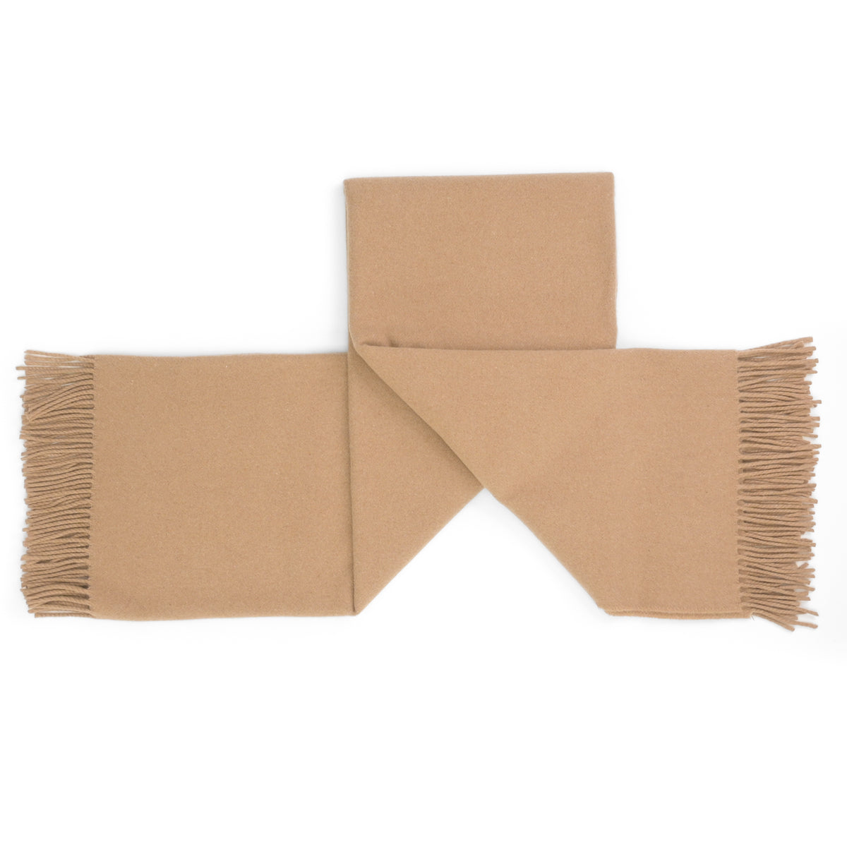 Gentlemen's Cashmere Throw ~ Camel
