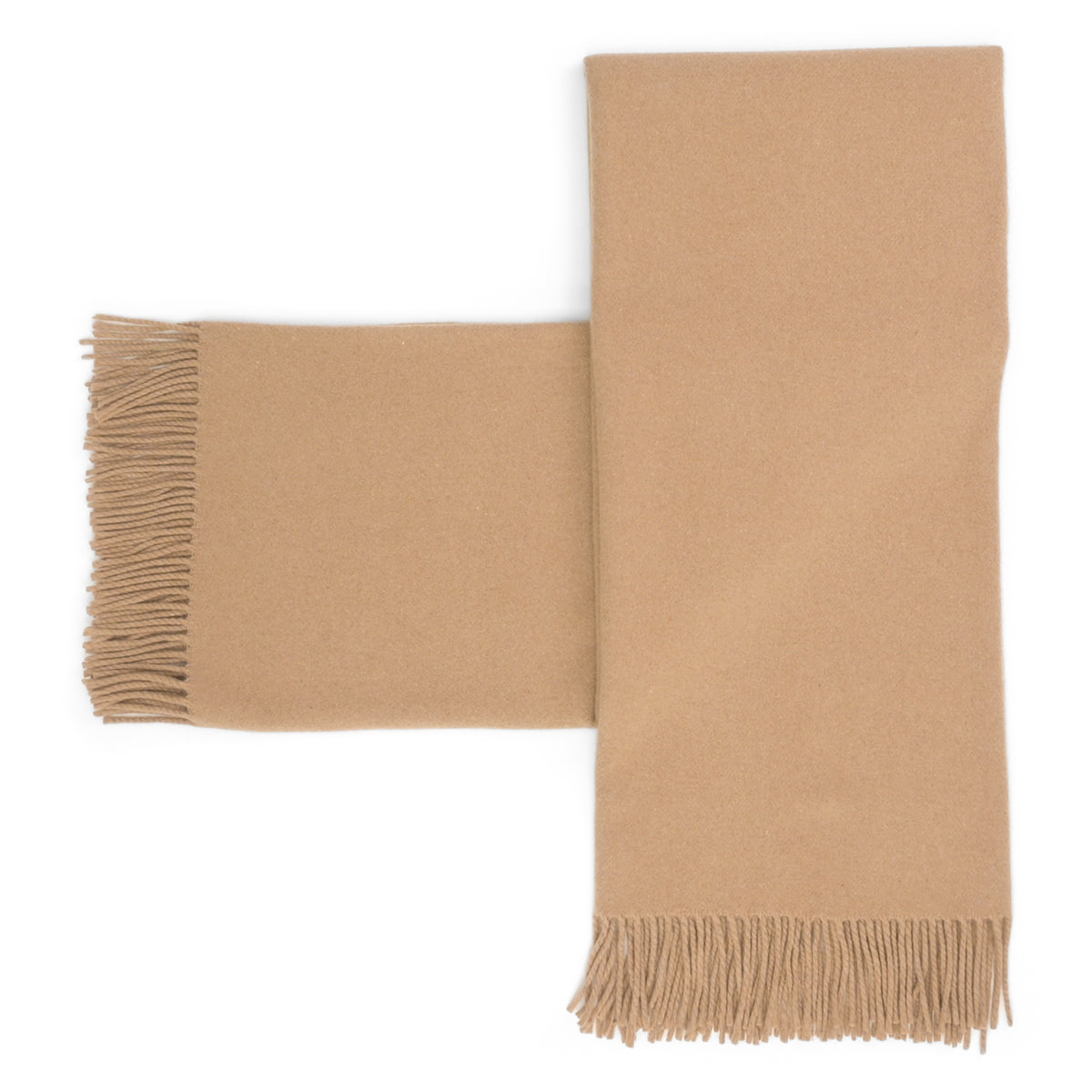 Gentlemen's Cashmere Throw ~ Camel