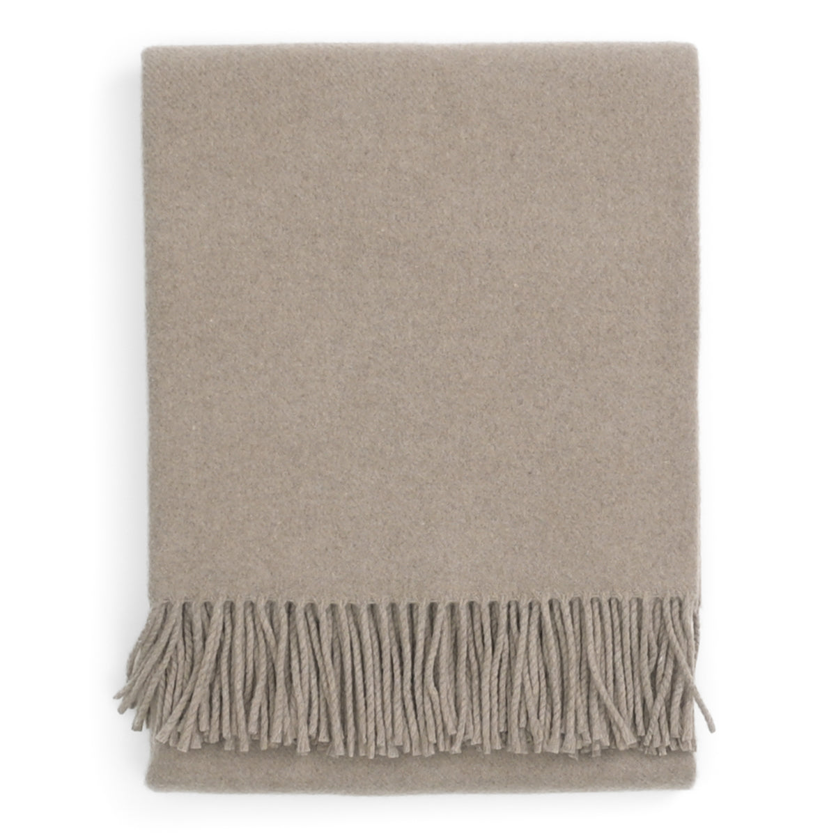 Gentlemen's Cashmere Throw ~ Cashmere Beige