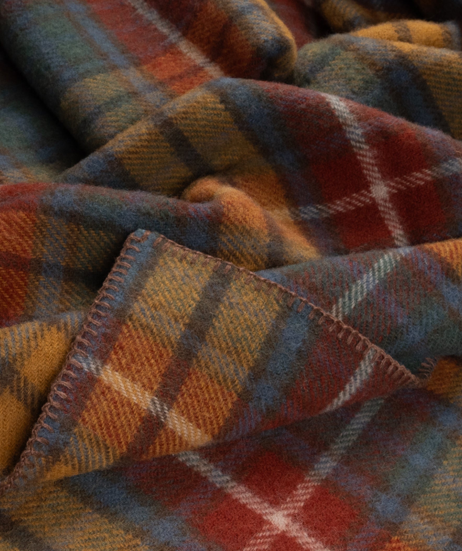 Highland Tweeds BIG Throw ~ Antique Buchanan ~-Throws and Blankets-[bar code]-Prince of Scots