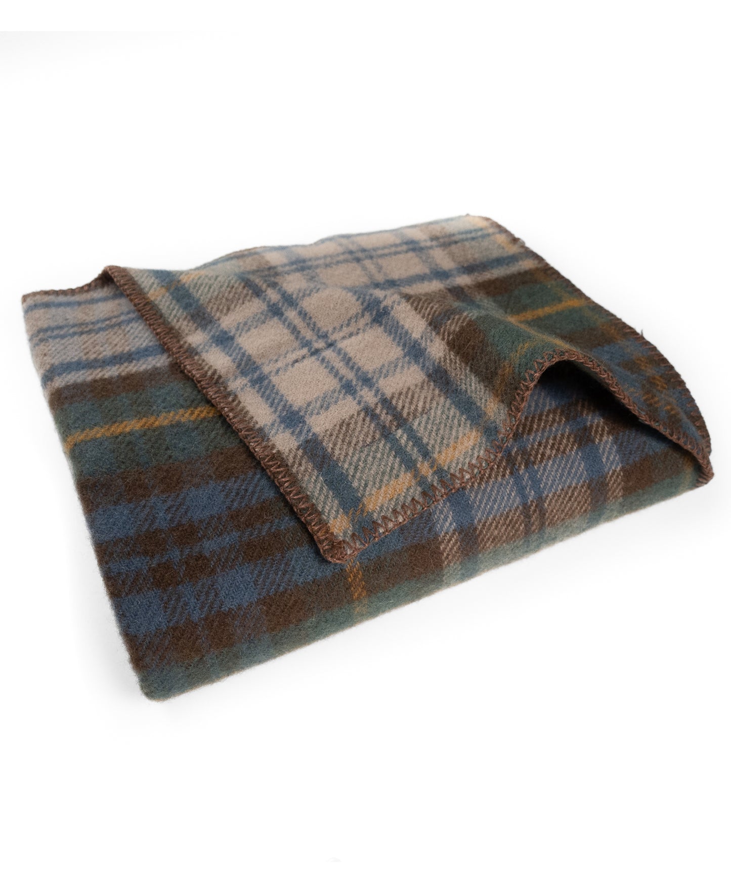 Highland Tweeds BIG Throw ~ Antique Dress Gordon ~-Throws and Blankets-[bar code]-Prince of Scots