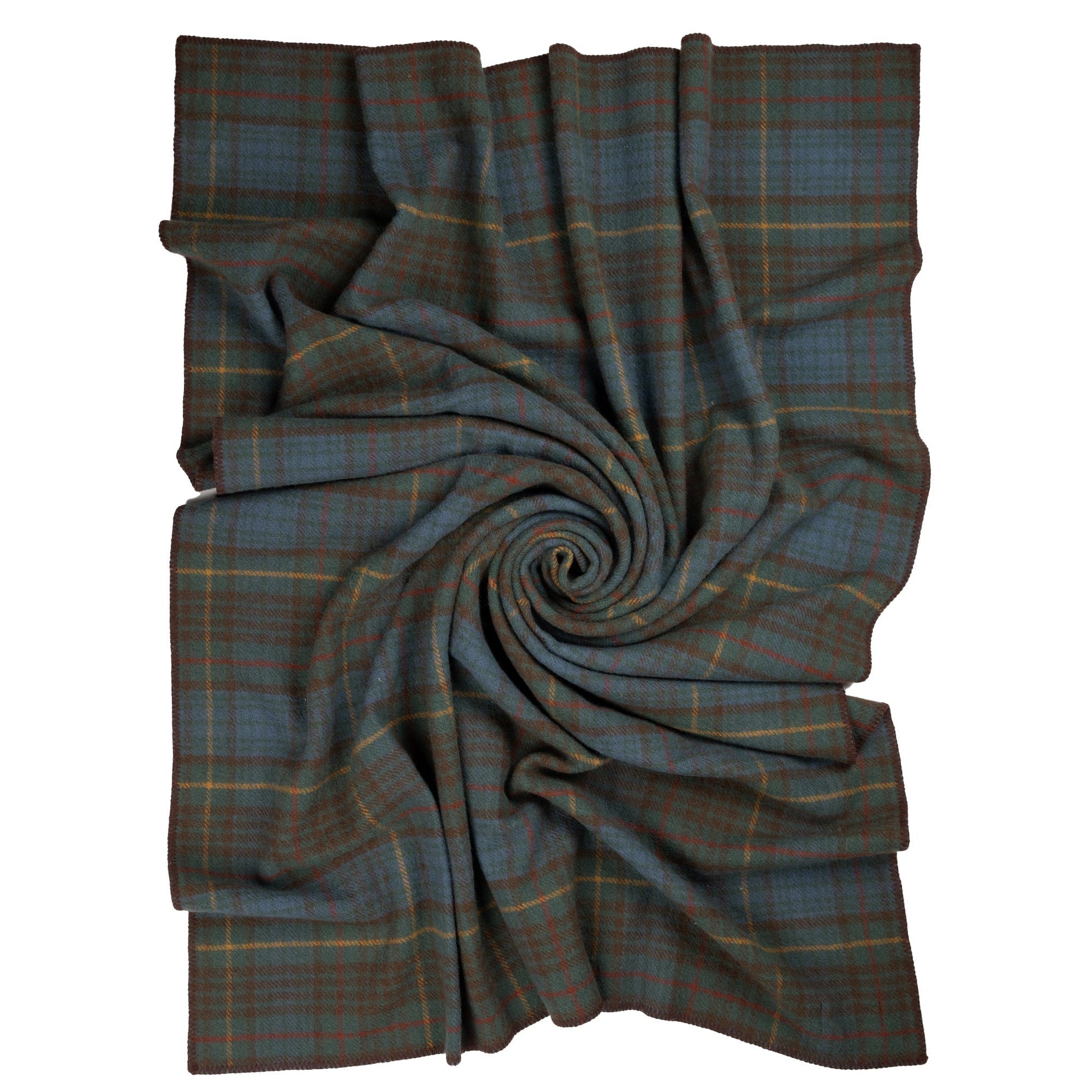 Prince of Scots Highland Tweeds BIG Throw ~ Antique Hunting Stewart ~-Throws and Blankets-810032752965-BIGThrowAntiqueHunting-Prince of Scots