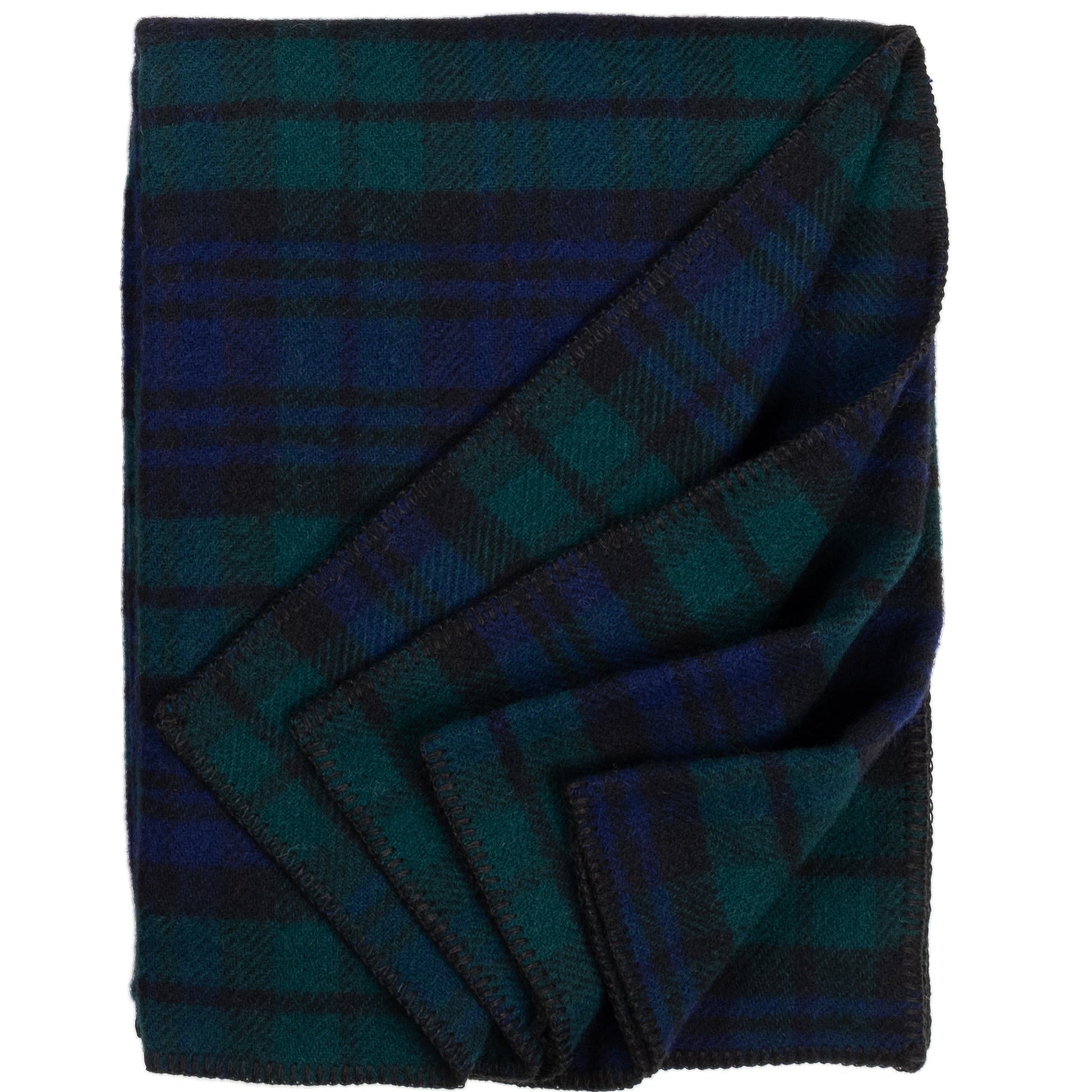 Prince of Scots Highland Tweeds BIG Throw ~ Black Watch ~-Throws and Blankets-810032752996-BIGThrowBlackWatch-Prince of Scots