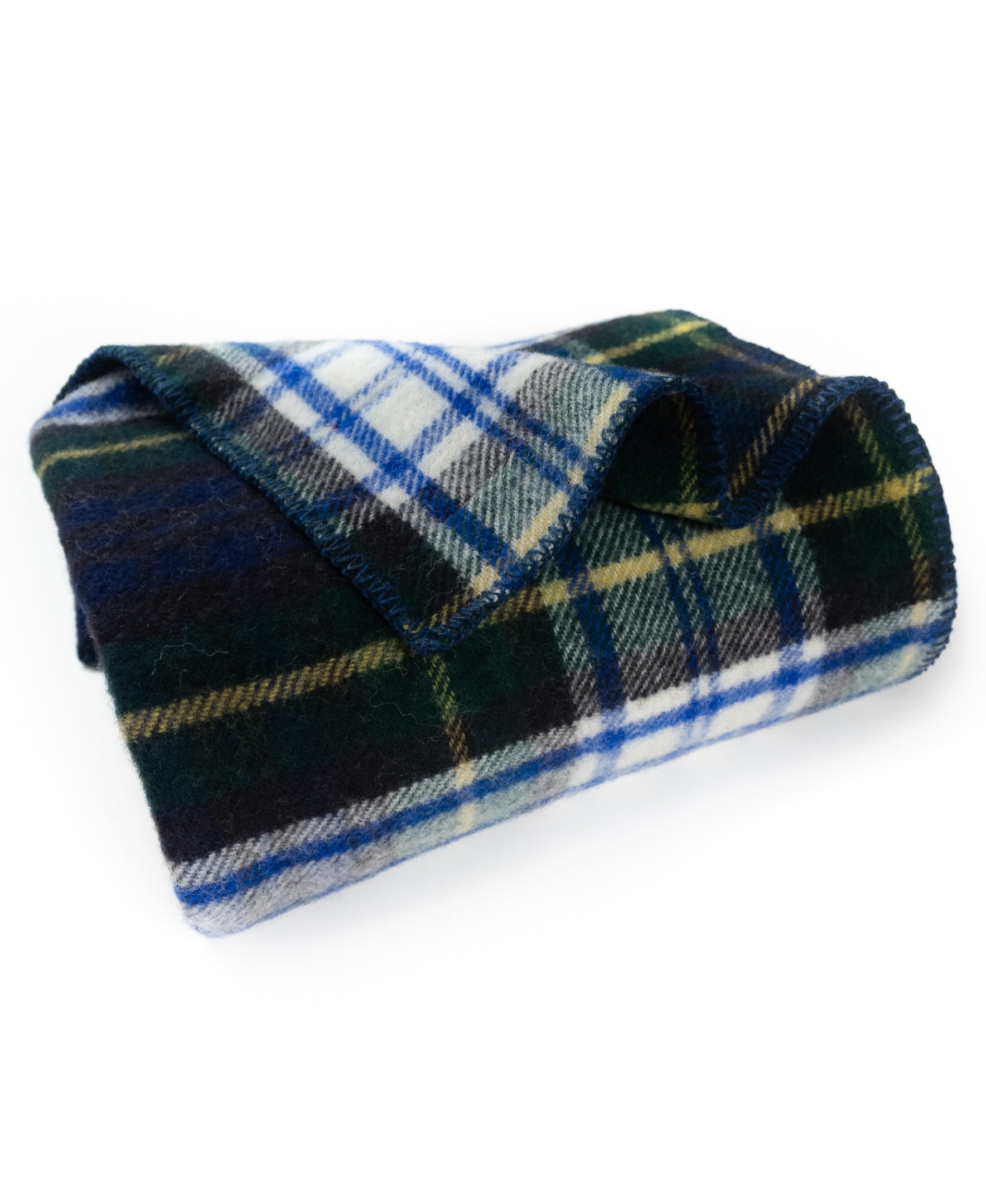 Highland Tweeds BIG Throw ~ Dress Gordon ~-Throws and Blankets-[bar code]-Prince of Scots
