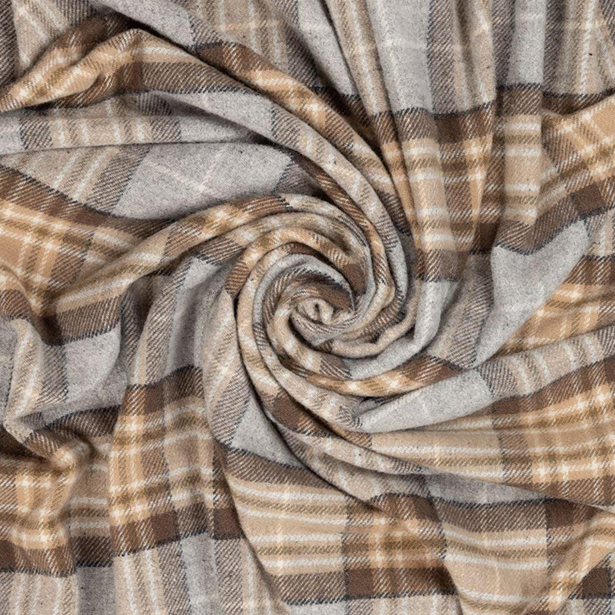 Highland Tweeds BIG Throw ~ McKellar ~-Throws and Blankets-[bar code]-Prince of Scots