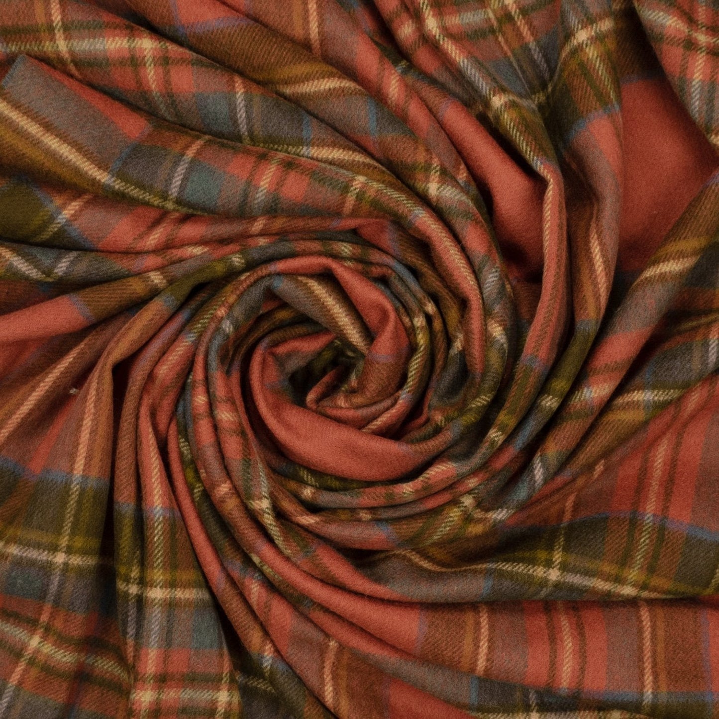 Prince of Scots Highland Tweed Merino Wool Throw ~ Antique Royal Stewart ~-Throws and Blankets-Prince of Scots-00810032750657-J400002-Prince of Scots