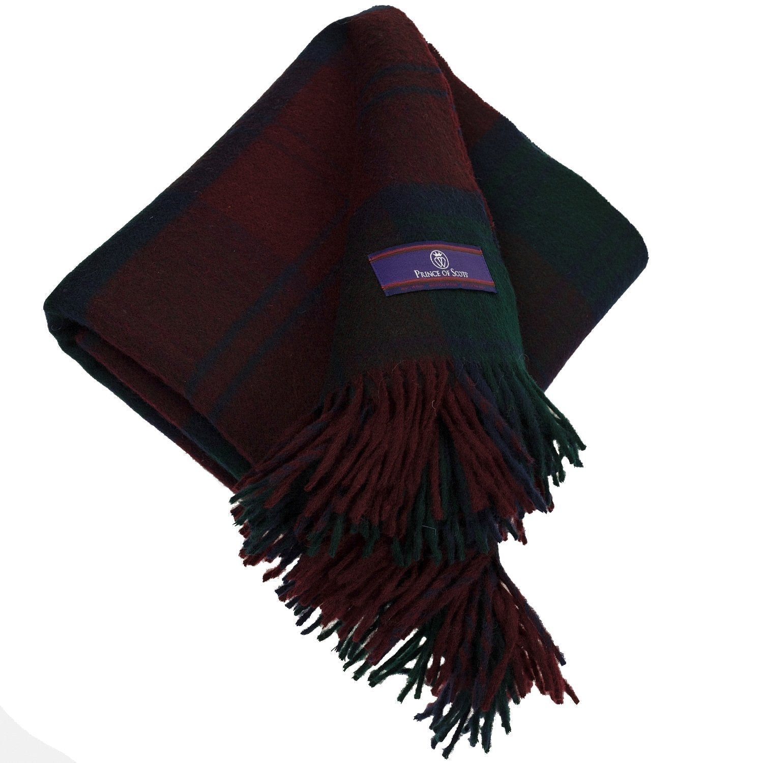 Prince of Scots Highland Tweed Merino Wool Throw ~ Lindsay ~-Throws and Blankets-Prince of Scots-00810032750497-J400017-Prince of Scots