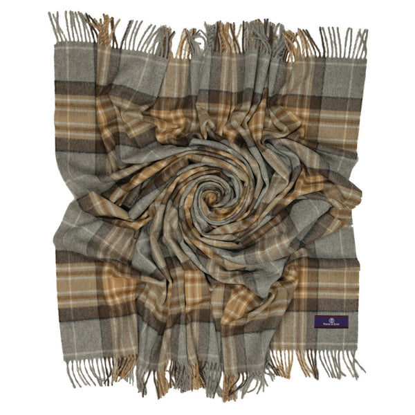 Prince of Scots Highland Tweed Merino Wool Throw ~ McKellar ~-Throws and Blankets-Prince of Scots-00810032750510-J400016-Prince of Scots