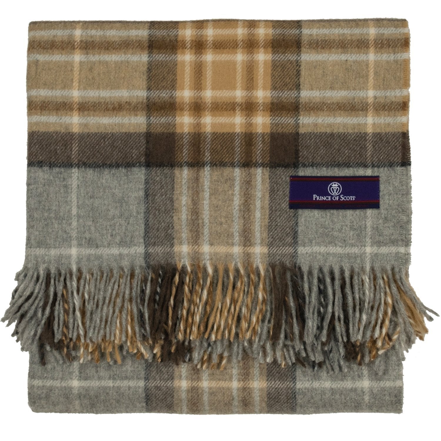 Prince of Scots Highland Tweed Merino Wool Throw ~ McKellar ~-Throws and Blankets-Prince of Scots-00810032750510-J400016-Prince of Scots