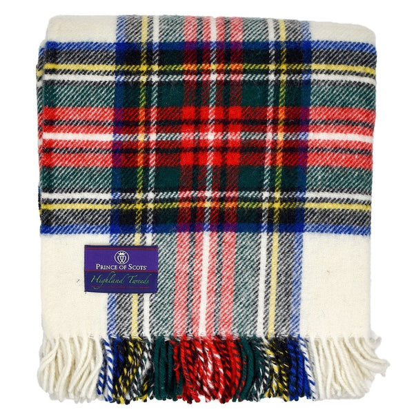 Highland Tweeds Pure New Wool Fluffy Throw ~ Dress Stewart ~ – Prince ...
