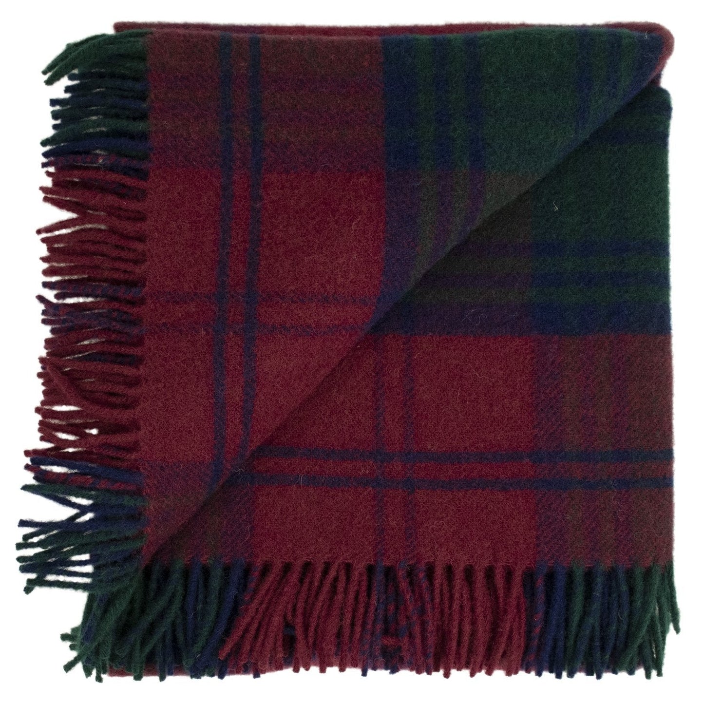 Prince of Scots Highland Tweed Pure New Wool Fluffy Throw ~ Lindsay ~-Throws and Blankets-Prince of Scots-00810032750213-K40050018-005-Prince of Scots