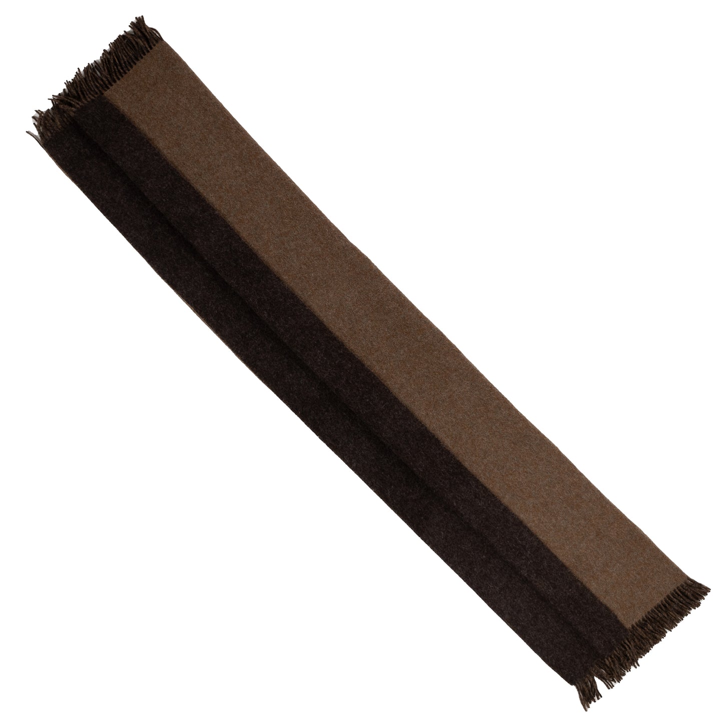 Highland Tweeds Reversible Double Cloth Throw (Mocha/Brown) Available 4/25-Throws and Blankets-[bar code]-Prince of Scots