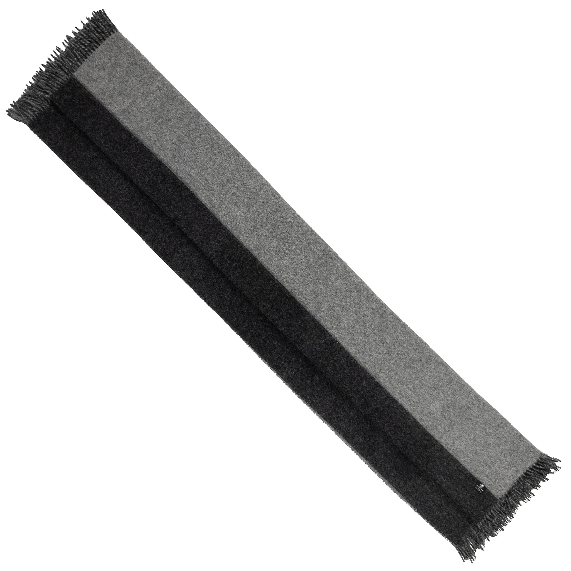 Highland Tweeds Reversible Double Cloth Throw (Silver/Grey) Available 4/25-Throws and Blankets-[bar code]-Prince of Scots