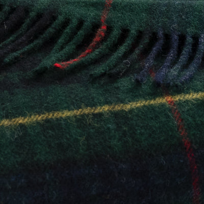 Highland Tweeds Shetland Lambswool Throw (Hunting Stewart)-Throws and Blankets-[bar code]-Prince of Scots