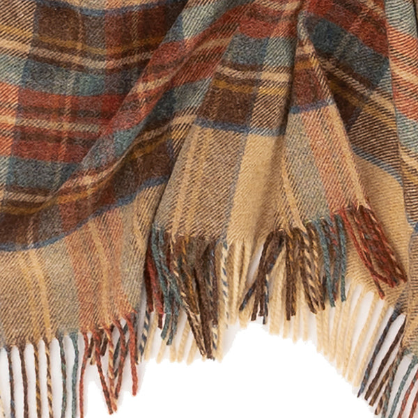 Highland Tweeds Shetland Wool Throw (Antique Dress Stewart)-Throws and Blankets-[bar code]-J4050028-15-Prince of Scots