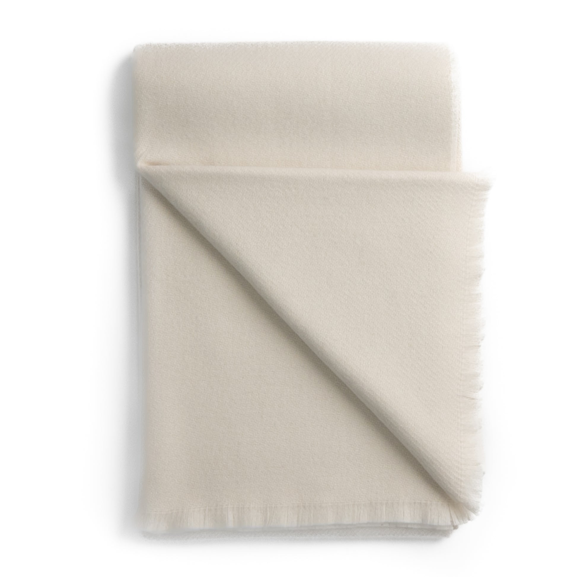 Luxury Cashmere Throw ~ Stone ~-Blankets-[bar code]-Prince of Scots