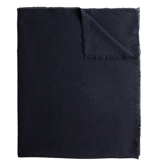 Luxury Cashmere Throw ~ Midnight Blue ~-Blankets-[bar code]-CashmereMidnight-Prince of Scots