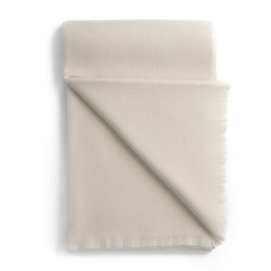 Luxury Cashmere Throw ~ Stone ~-Blankets-[bar code]-Prince of Scots