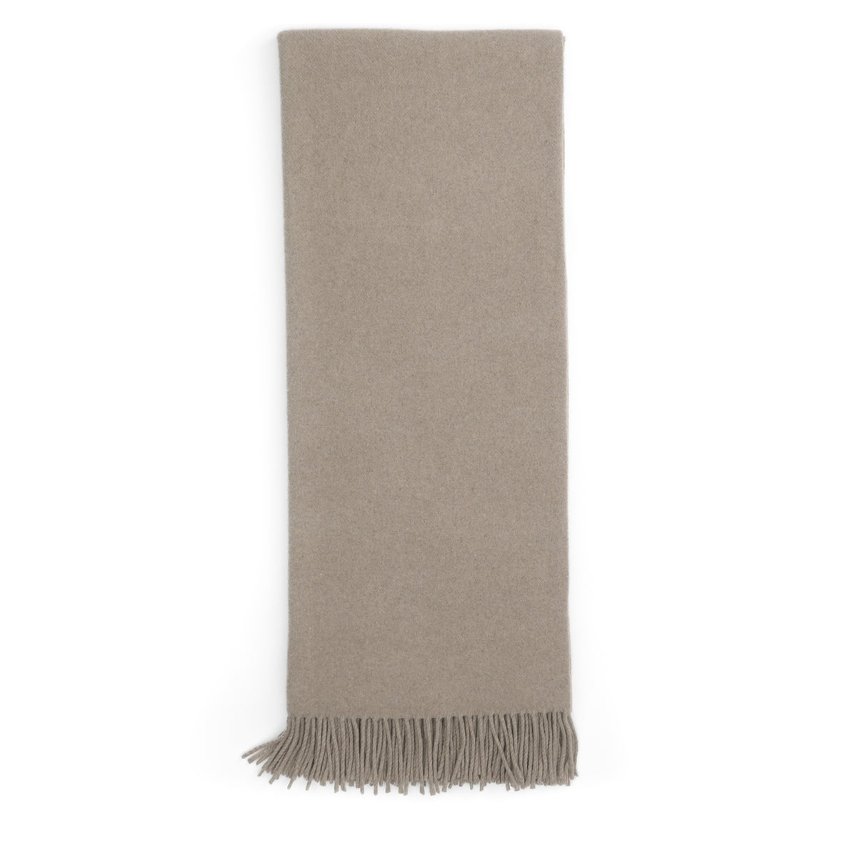 Gentlemen's Cashmere Throw ~ Cashmere Beige