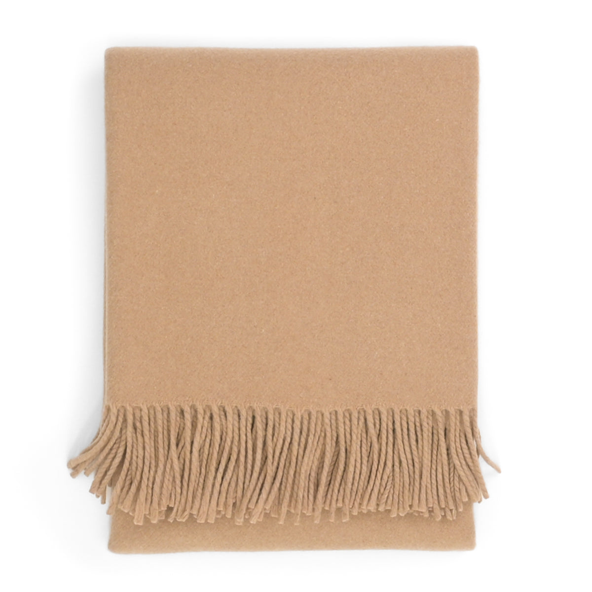 Gentlemen's Cashmere Throw ~ Camel