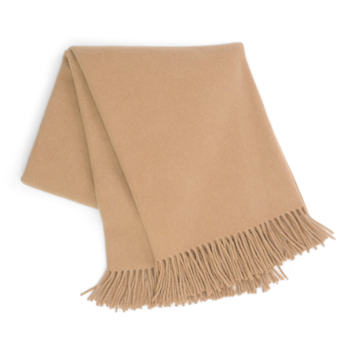 Gentlemen's Cashmere Throw ~ Camel