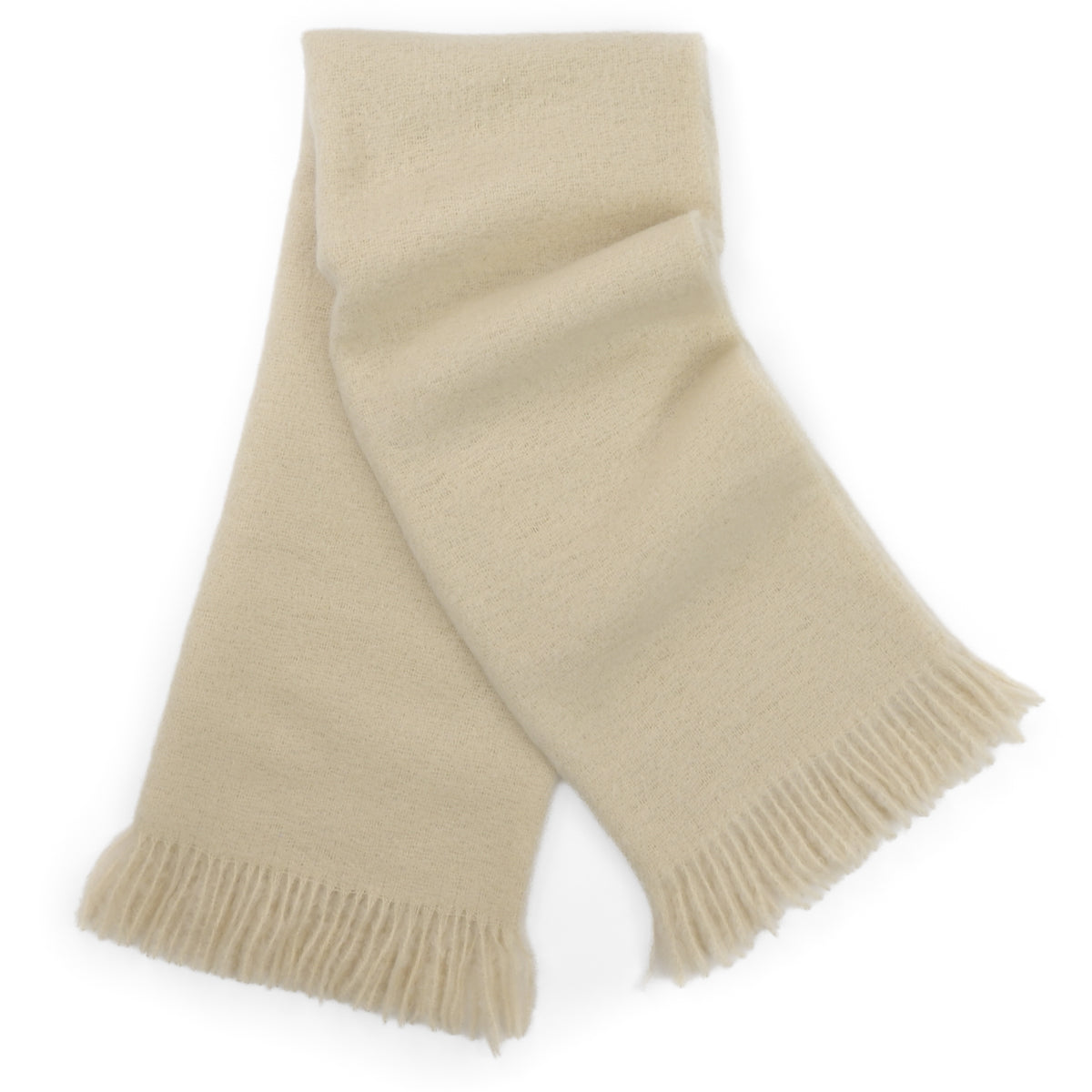 Southampton Home Luxury Mohair Throw ~ Ivory